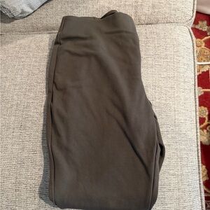 Talbots Montauk Pants Brown Work Career Trousers Straight Leg Size 6